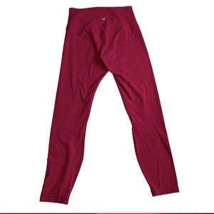 Lululemon Align High-Rise Leggings Women’s Hot Pink Legging’s Sz 6 LW5BEJS 25.5¨